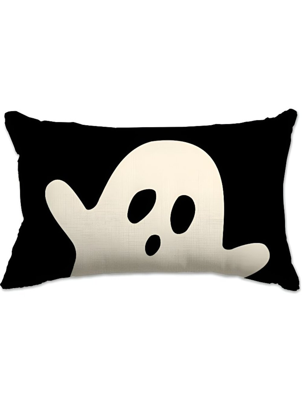 Halloween Pillow Cover 12x20 Ghost Halloween Lumbar Pillow Covers Decorations